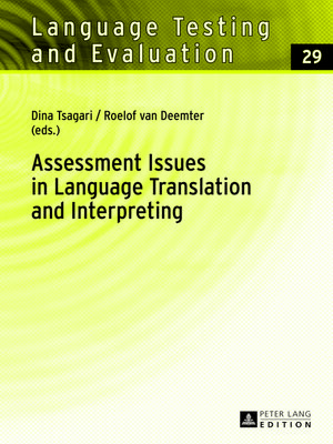 cover image of Assessment Issues in Language Translation and Interpreting